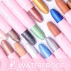 Kaely 2in1 Cream Eye Shadow Brightener Sticks for Eyes, Pencil Eyeshadow Applicator Stick Waterproof Pigmented, Eye Shadow Palette Highlighter Makeup, sombras para ojos, 09 Violet