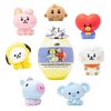 Hamee LINE Friends BT21 (Baby) [Surprise Capsule Series] Cute Water Filled Squishy Toy [Birthday Gift Bags, Party Favors, Gift Basket Filler, Stress Relief Toys] - 1 Pc. (Mystery - Blind Capsule)