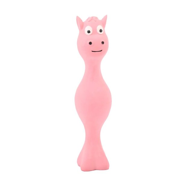Mipcase Dog Chew Toy Bite Molar Puppy Cats Supplies Standing Toy Latex Doll Cat Playing Chew Teeth Activity Grinding Pet for Dog Puppy Teething