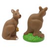 Fisher-Price Replacement Parts for Collectible Little People Noah's Ark, Safari, Jungle or Zoo Playset V8254 - Replacement Pair of Brown Kangaroo Figures