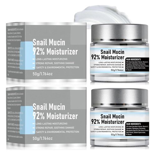 zdiwond Snail Mucin 92% Moisturizer Daily Face Gel Cream, Snail Mucin 92% Repair Cream, Snail Mucin Moisturizer Face Cream, Baba de Caracol Original, Snail Cream for Face Moisturizer (2)