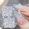 100pcs Shiny Zircon Nail Gems and Rhinestones for Nails 3D Nail Rhinestones and Charms Crystal Gems for Nails Pointed Bottom Nail Diamonds Rhinestones for Crafting Rhinestone Nail Jewels for Nail Art
