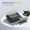 Mirucoo 300 Count Natural Bamboo Charcoal Blotting Papers Organic Facial Oil Absorbing Sheets for Oily Skin Care Daily Oil Control Linen Tissues (100 PCS/PK, 3 PKS)
