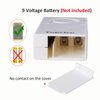 Topvico Water Alarms for Basements, Heater Leak Detector, Sump Pump Overflow Moisture Flood Sensor, 120dB Work Alone Battery Operated 3 Packs