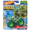 Hot Wheels Monster Truck 1:64 Scale (Green Rhinomite 3/4 Camo Crashers, Toy-Trucks, Children, Unisex)