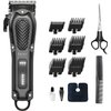 Haokry Hair Clippers for Men Professional - Cordless&Corded Barber Clippers for Hair Cutting & Grooming Rechargeable Beard Trimmer