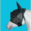 Solar Vizor Horse Fly Mask with Ears (Size Mini),100% UV Eye Protection for Horses with Uveitis, Photosensitivity, Ulcer, Head Shaking, Solid Durable EVA Lining Across The top Half of The Solar Vizor