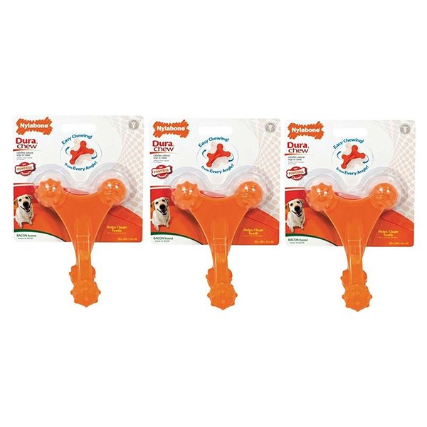 Nylabone (3 Pack Dura Chew Axis Bone Dog Chew Toy
