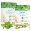 Natural Chemist Mint & Tea Tree Foot Masks Moisturizing Socks - Soften Dry Cracked Feet, Removes Dead Skin Cells, Moisturizing Foot Mask - Cruelty Free Korean Skin Care For All Skin Types - 3 Pairs