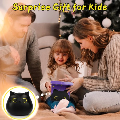 NIGOWAYS Cat Piggy Bank - Piggy Bank for Kids and Adults,Unbreakable Money Bank,Cat Bank, Practical Gifts for Birthday,Halloween,Christmas (Black Cat)