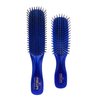 Phillips Brush Light Touch 6 Sapphire Blue Hair Brush and Phillips Brush Light Touch 6 Purse sized Sapphire Blue combo pack by Phillips Brush