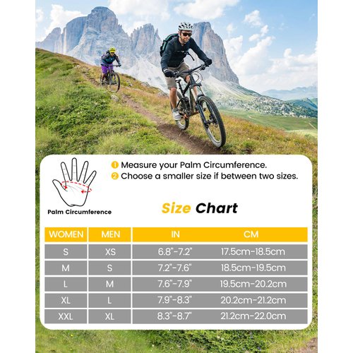 FEWTUR Winter Heated Gloves for Men Women Cold Weather - Waterproof Thermal Warm Gloves for Running Cycling