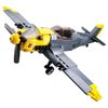 General Jim's WWII German Fighter BF-109 Building Blocks Set – 286-Piece Messerschmitt Model Plane for History Enthusiasts, Teens & Adults – Compatible with Major Brick Brands