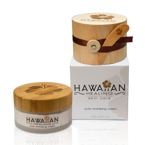 Hawaiian Healing Skin Care Anti-Aging & Hydrating Face Cream with Organic Hawaiian Macadamia Flower Honey and Hawaiian Astaxanthin to Reduce Appearance of Wrinkles & Fine Lines (100 gram)