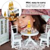 Hosi Miniature Beer Bottles, Multipurpose 1:12 Dollhouse Accessories Vivid Details for Gifts
