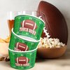 FVEOCR 50 Pieces Football Snack Bowls Football Serving Bowl Game Day Football Bowls Party Supplies Disposable Serving Bowls Football Paper Bucket for Football Theme Dinners Sports Event Party Dinners