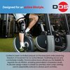 DDS Air Pneumatic Compression Knee Brace - Relief for Sore Joints, Muscle Stiffness and Meniscus Pain. Compression Sleeve for Sports and Exercise, Improve Circulation, Reduce Knee Pain & Swelling (XL)