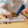 Cevhzoe Cordless Glue Gun for Crafts, Full Size Hot Glue Gun for Makita 18V Lithium-Ion Battery with 20Pcs 0.43" Glue Sticks and Insulated Copper Nozzle (Tool Only, Battery NOT Included)