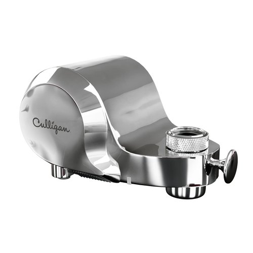 Culligan CFM-300CR, Faucet Mount Water Filter System, WQA Certified to Reduce PFOA/PFOS, Chrome