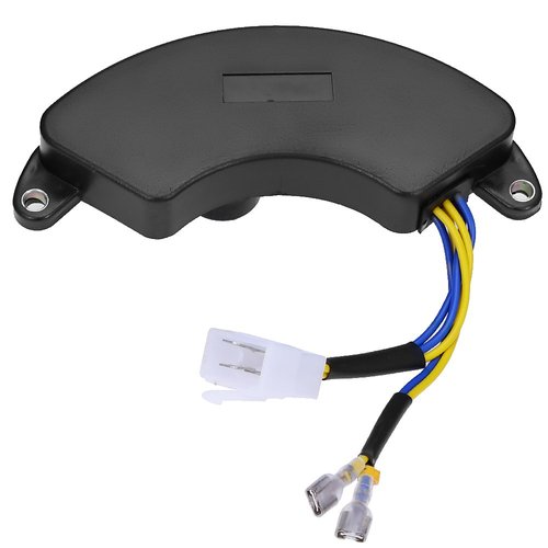 Saihisday AVR Voltage Regulator Replacement for Generator 5KW 6KW 6.5KW 7KW 7.5KW 8KW 8.5KW Halfmoon Style