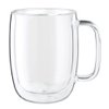ZWILLING J.A. Henckels Glass 15oz Latte Mug Set, 2 Count (Pack of 1)