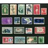 COMPLETE MINT SET OF POSTAGE STAMPS ISSUED IN THE YEAR 1963 BY THE U.S. POST OFFICE DEPT. (Total 18 stamps)