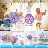 M&Hong Flying Orb Ball for Kids Adults, Hand Controlled Boomerang Ball, Soaring Flying Spinner Mini Drone, Hover Flying Ball Toy with LED Lights, Drone Ball Endless Tricks Gifts for Boys Girls