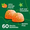 Zinc for Kids Gummies 10mg, with Vitamin C & Echinacea for Kids - Immune Support, Powerful Natural Antioxidant, Kids Zinc Vitamin Supplement - Vegan, Gelatin Free - Tasty Chewable Orange Flavor Gummy