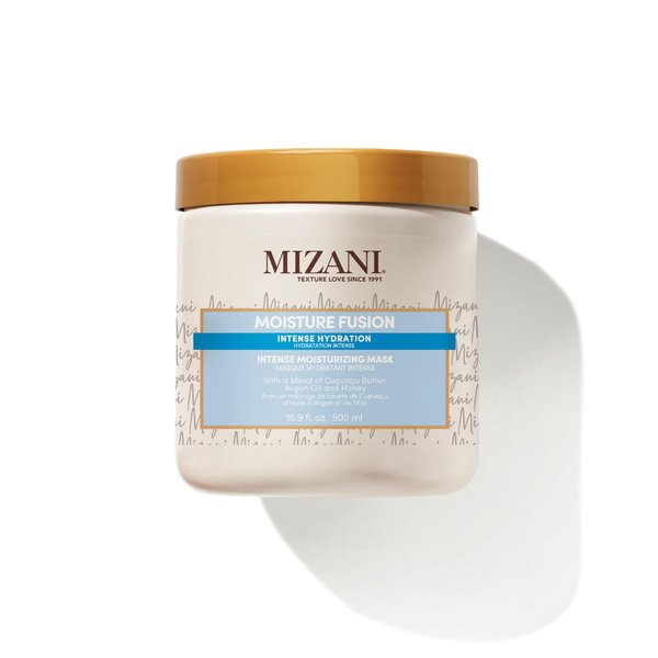 Mizani Moisture Fusion Intense Moisturizing Mask | Restores Hydration in Curls & Coils | Deep Conditioning Hair Mask For Dry Hair | Moisturizes Without Buildup | With Argan Oil and Honey |16.9 Fl Oz