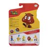 Super Mario Action Figure 4 Inch Goomba Collectible Toy with Coin Accessory