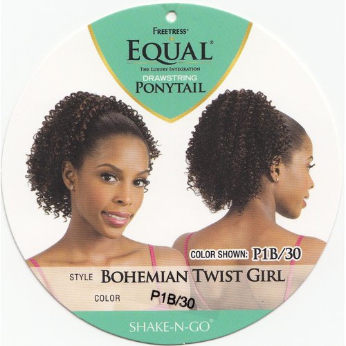 Drawstring Ponytail - Bohemian Twist Girl (1B) by Freetress
