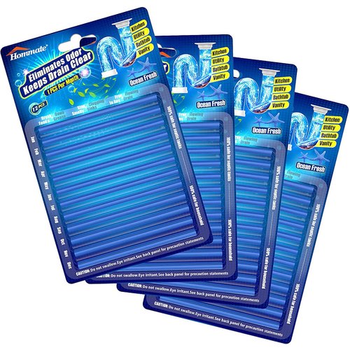 Drain Sticks Drain Cleaner Sticks Drain Stix DrainStix Drain Cleaner and Sticks Non-Fragile for Preventing Clogs Odor Sink Pipe Cleaning Sticks for Drains As Seen On TV