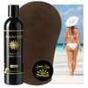 Tan Physics Self Tanner, 8 Fl oz with Tanning Mitt - Tan Physics True Color Sunless Tanner - Tan Physics Sunless Tanner - Self Tanners Best sellers - Fake Tan, Quick Tan & Sunless Tan