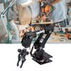 Mechanical Arm, 6DOF Robot Arm, Full Metal Programmable Robot Mechanical Arm Clamp Claw Kit, Desktop Manipulator Robot with Feedback of Servo Parameter, Industrial Robot Parts