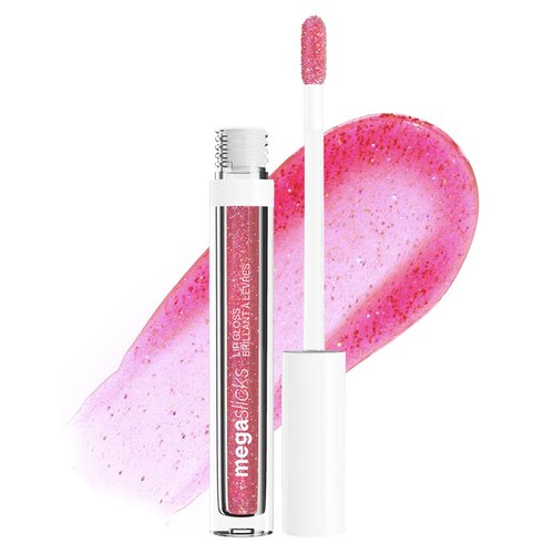 wet n wild Mega Slicks Lip Gloss | Long Lasting | Hyaluronic Acid | High Shine | Crushed Grapes