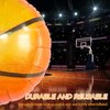 BIEUFBJI 18 Inch Basketball Balloons Aluminum Foil Balloon Sport Party Basketball Theme Birthday Party Supplies Decor 10 PCS
