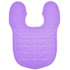 KUNBEIEN Hair Dye Collar, Salon Hairdressing Hair Cutting Cape, Styling and Hair Cutting Salon Supplies, Waterproof Silicone Neck Guard, Perfect for Home and Professional Hair Coloring (Purple)