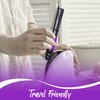 Herstyler Straightening Comb For Hair - Flat Iron Comb For Women - Hair Straightener Comb - Fine Tooth Comb With A Grip - Keratin Comb For Unkempt Hair - Travel Comb (Purple)