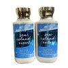 Bath and Body Works Body Lotion, Set of 2, 8oz Each (Sea Island Shore)