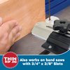Peachtree Woodworking Supply Thin Rip Jig Table Saw Jig for Making Repetitive Narrow Strip Cuts on Table Saws with 3/4" x 3/8" Miter Slots •Also Works with Many Router Tables and Band Saws