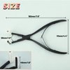 SPEEDWOX Tape In Hair Extensions Pliers 8 Inches Sealing Clamp Pliers Hair Sealing Pliers Human Hair Extensions Styling Tool Hair Extension For Salon Professional Installation