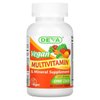 DEVA Tiny Tablets Vegan Multivitamins for Women & Men, Multivitamin with Iron, Mineral Supplement, Vitamin C, Vitamin B Complex, Vitamin B12, Vitamin E, Zinc, Gluten free, 90 Tablets