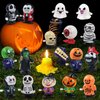 ZGWJ 18 Pcs Halloween Wind Up Toys for Children Kids Boys Girls Toddlers, Educational Walking Clockwork Jump Funny Toys for Party Gifts Party Favors Goody Bag