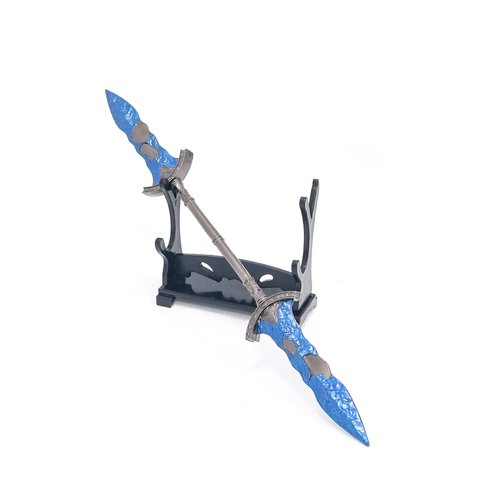 Elden Ring Replica Gargoyle's Twinblade Action Figures Toys Collection Gift Party Supplies Desk Decoration Backpack Pendant Gift