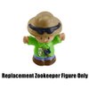 Replacement Part for Fisher-Price Little People Musical Zoo Train Playset - M0532 ~ Replacement Zookeeper Safari Guide Figure Jack