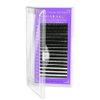 NAGARAKU 5 Trays Eyelash Extensions Individual Lashes 0.15mm D curl 11/12/13/14/15mm in 1 pack Classic Matte Black Natural Professional Faux Mink 16 rows