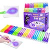 30PCS Invisible Ink Pen, Spy Invisible Ink Pen With UV Light, for Kids Halloween Party Favor, Christmas Gift Funny Pens for Children Classroom Prizes Birthday Party