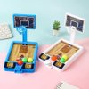 4 Pack Tabletop Basketball Game Toys, Basketball Party Favors Desk Games for Office for Adult to Reduce Stress, Basketball Gifts Idea Classroom Prizes for Kids Boys Girls