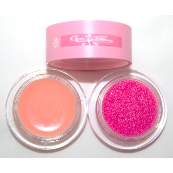 Lip Balm Mask and Lip Scrub Set, Lip Care Kit, Overnight Lip Butter to Nourish And Hydrate dry cracked Lips, Lip Exfoliator Sugar Scrub, Overnight Lip Treatment