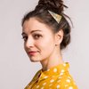Geyoga 10 Pieces Acrylic Resin Hair Clips Hair Barrettes Geometric Alligator Hair Clips Colorful Marble Pattern Hairpins Hair Styling Clips for Women Hair Accessories